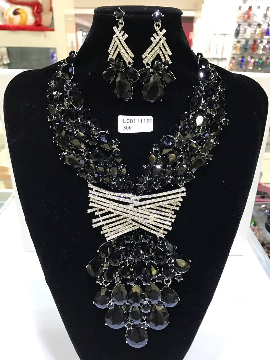 Women's Luxury Crystal Rhinestone Jewelry Set