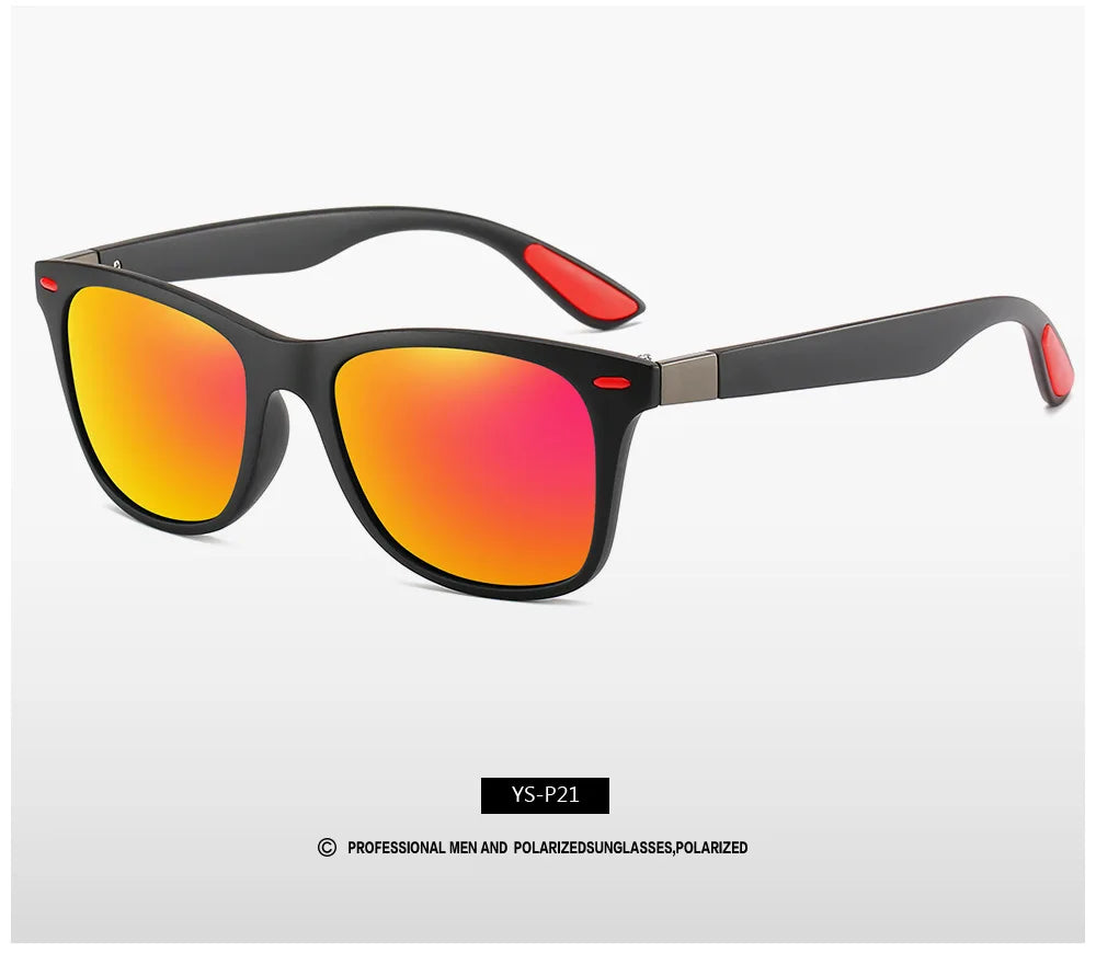 Classic Polarized Square Sunglasses UV400