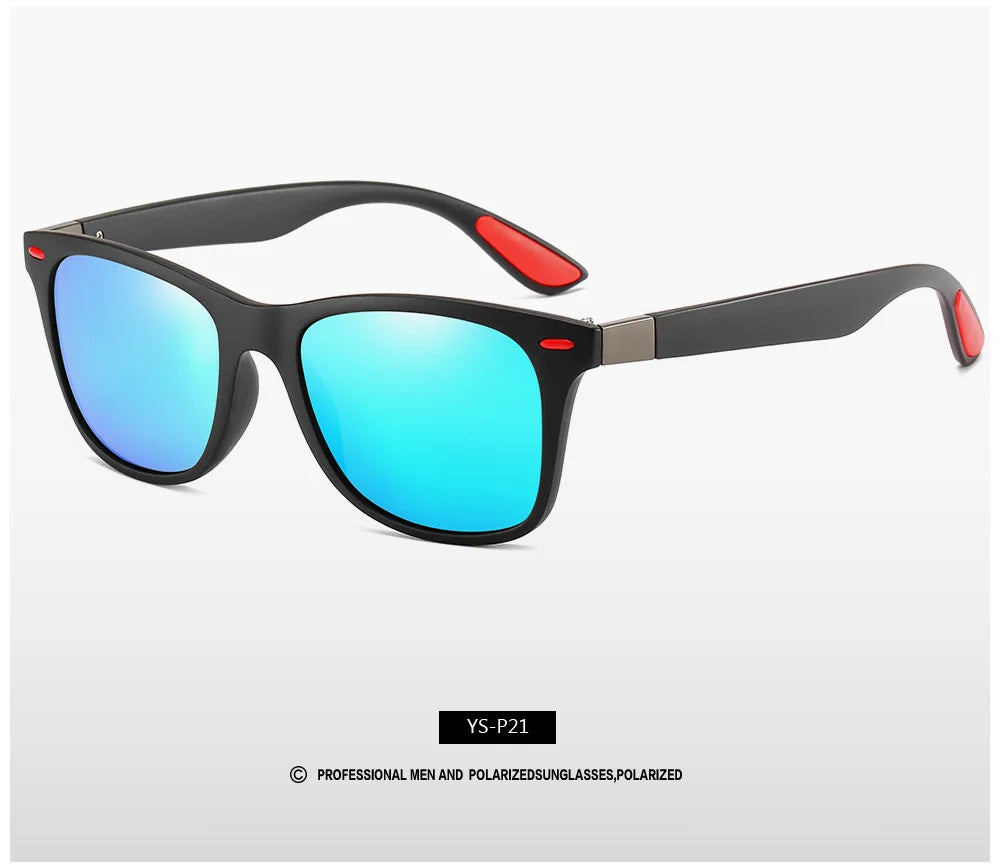 Classic Polarized Square Sunglasses UV400