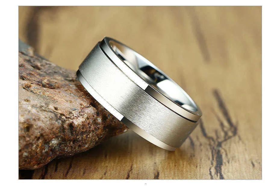 Vnox Stainless Steel Viking Spinner Ring