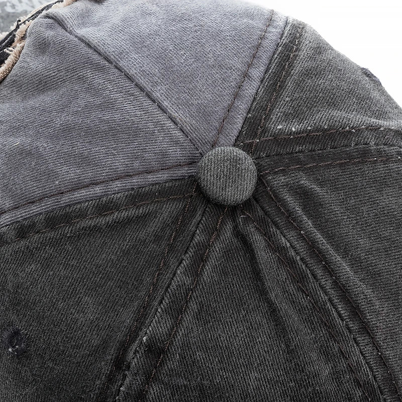 Unisex Washed Denim 1969 Baseball Cap