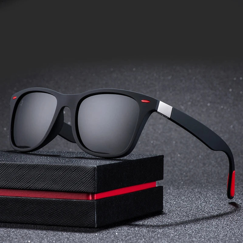 Classic Polarized Square Sunglasses UV400