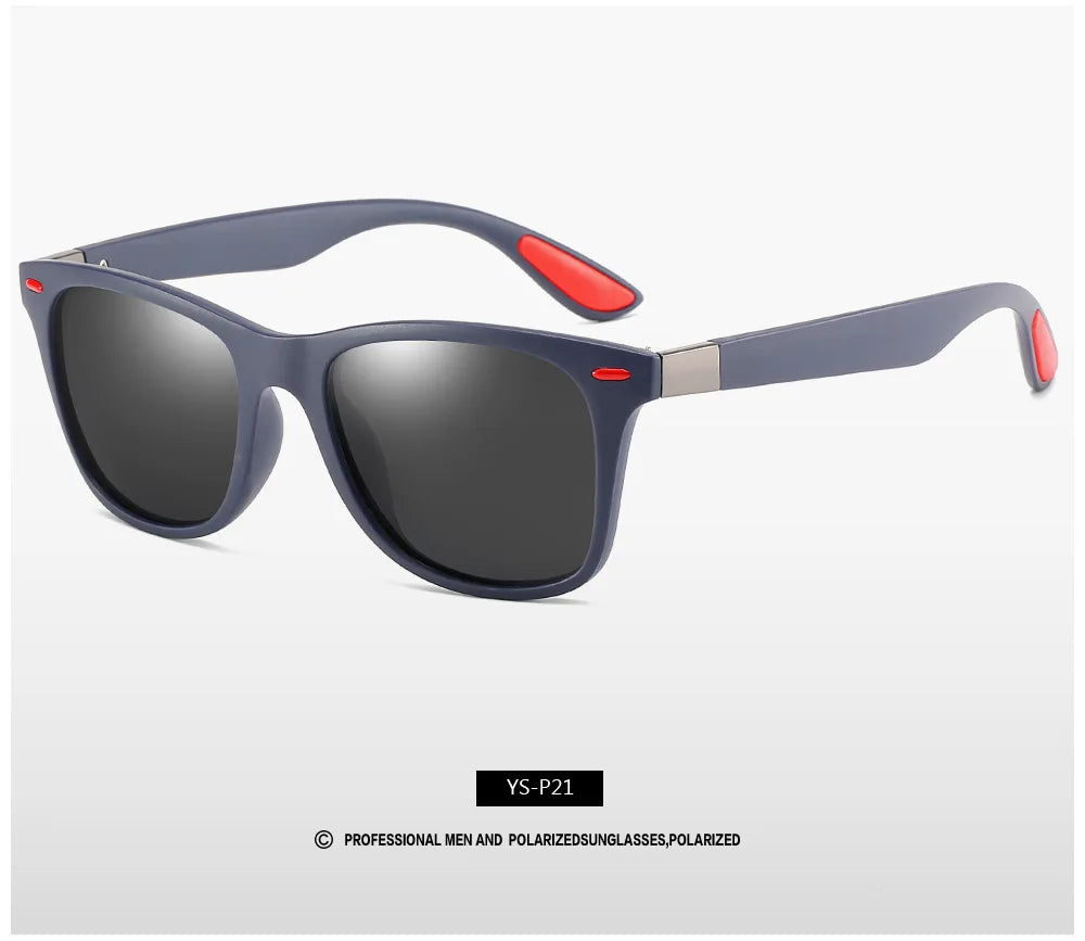 Classic Polarized Square Sunglasses UV400
