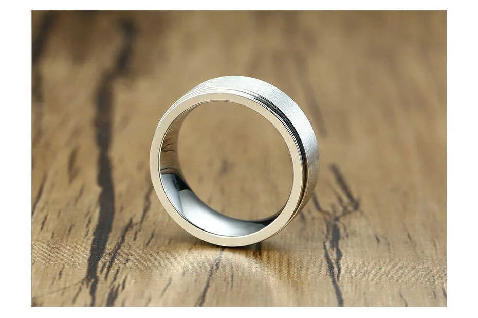 Vnox Stainless Steel Viking Spinner Ring