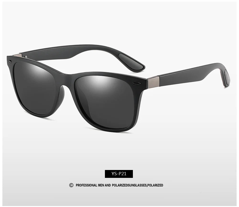 Classic Polarized Square Sunglasses UV400