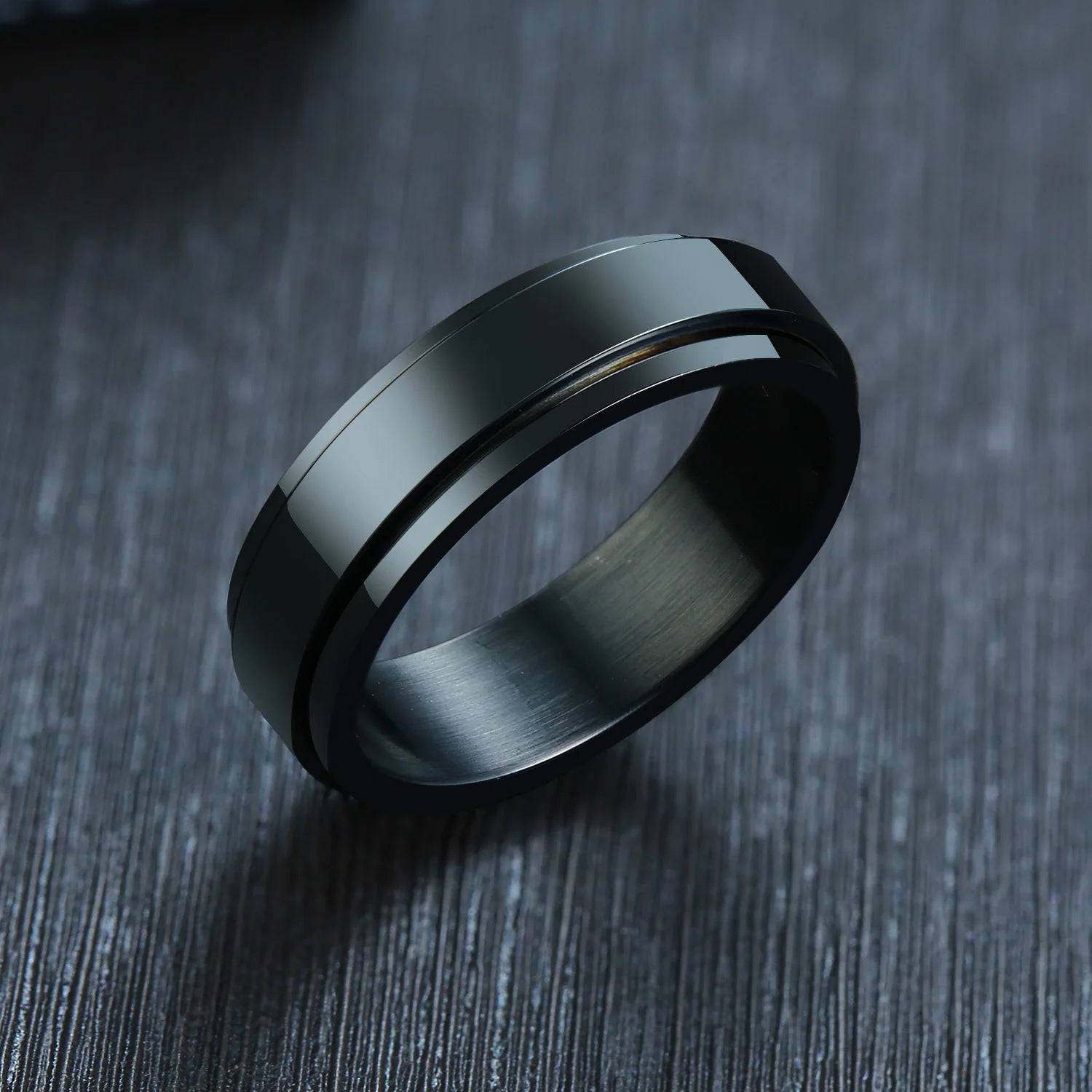 Vnox Stainless Steel Viking Spinner Ring