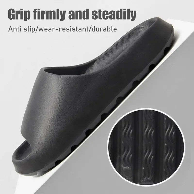 Coconut Slippers Cloud Thick-soled Sandals for Men & Women.