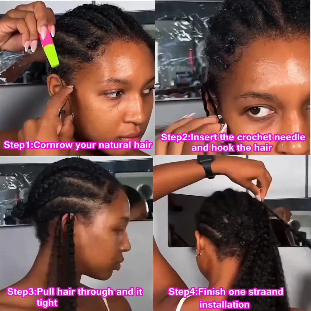 Burmese Curly Pre-Looped Human Hair Extensions
