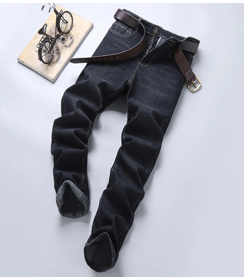 Men's Slim Fit Stretch Straight Jeans