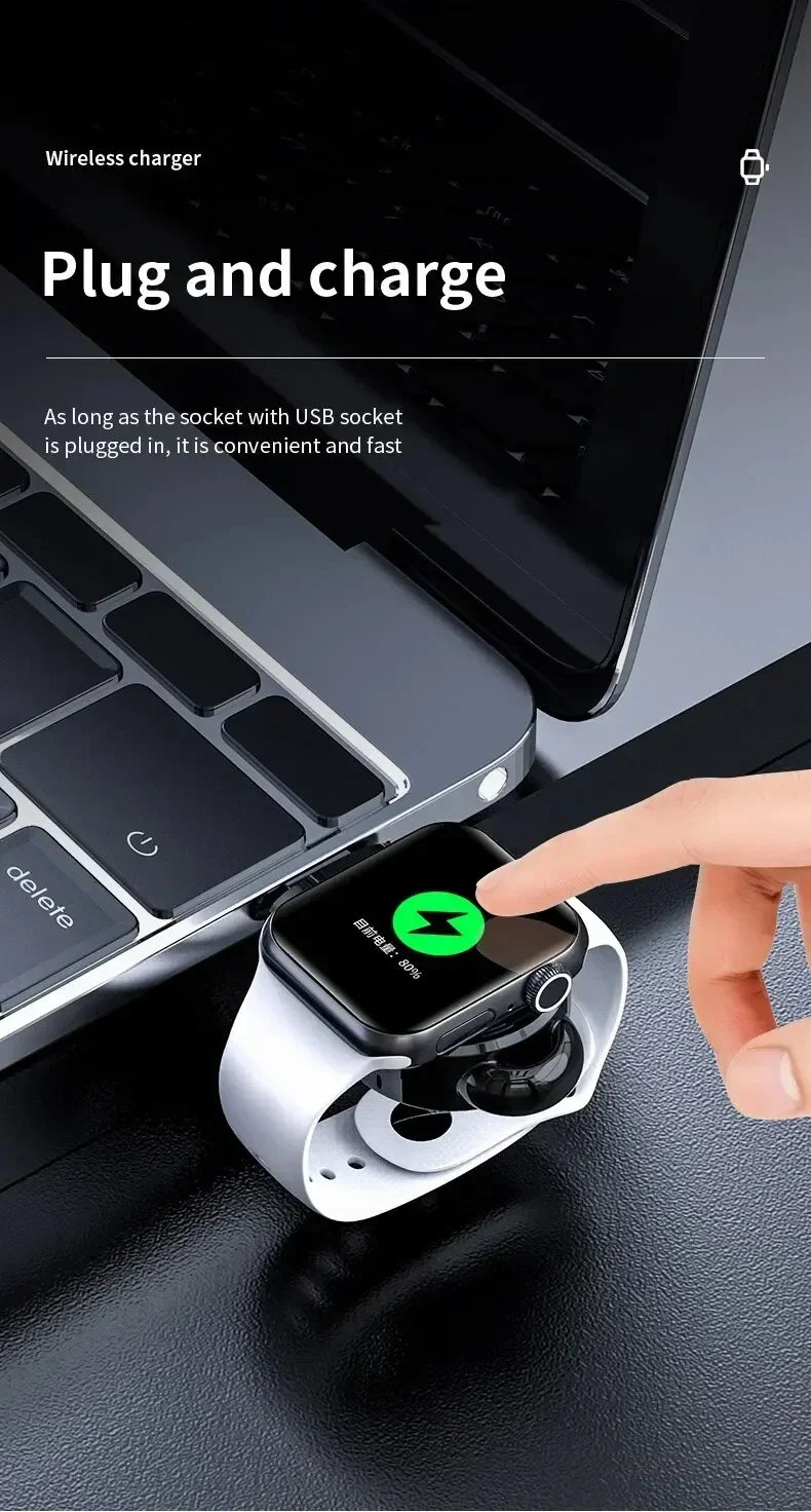 Portable Magnetic Charger for Apple Watch