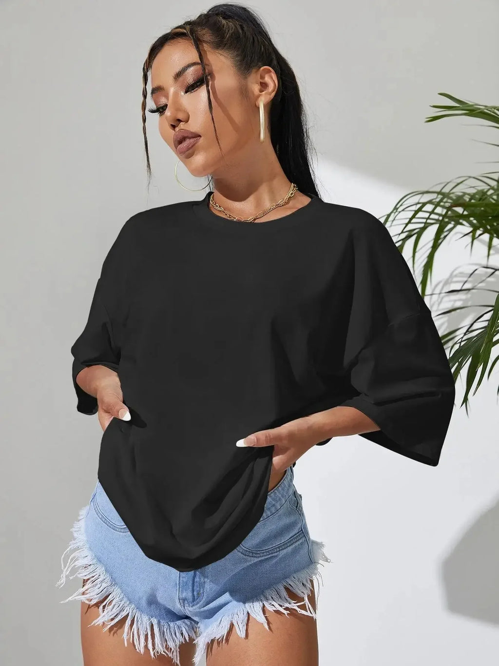 Women's Soft Cotton Short Sleeve Tee