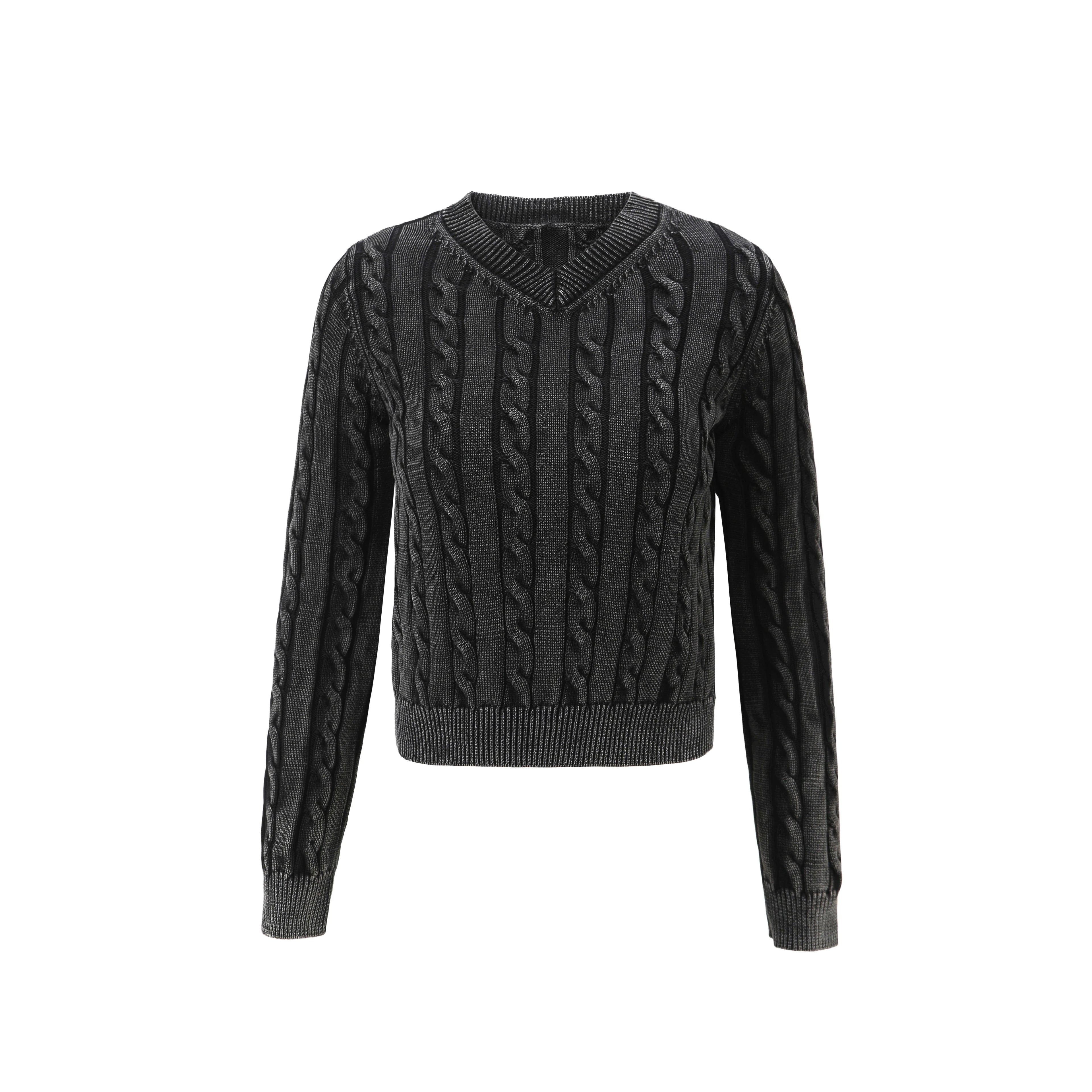 Women's Cable Knit Sweater & Skirt Set