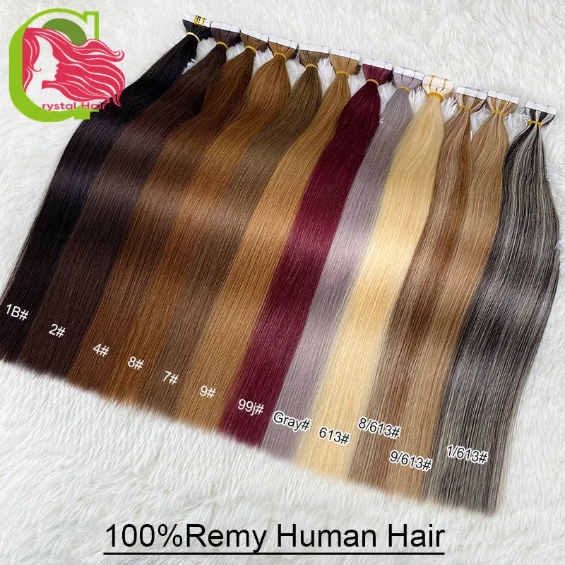 18" Seamless Tape-In Human Hair Extensions