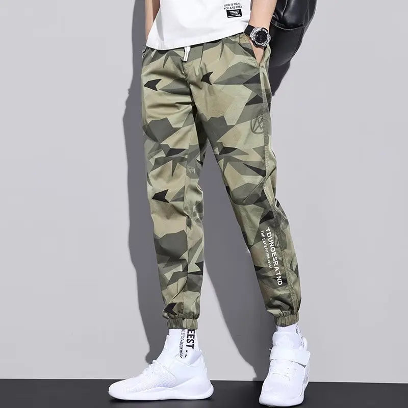 Men's Multi-Pocket Cargo Jogger Pants