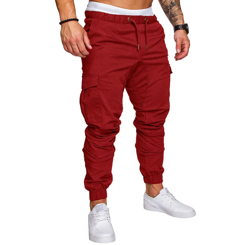 Men's Multi-Pocket Cargo Jogger Pants