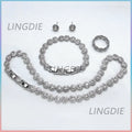 2025 EU Elegant Luxury Wedding Jewelry Set