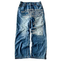 Unisex Vintage American Wide Leg Jeans
