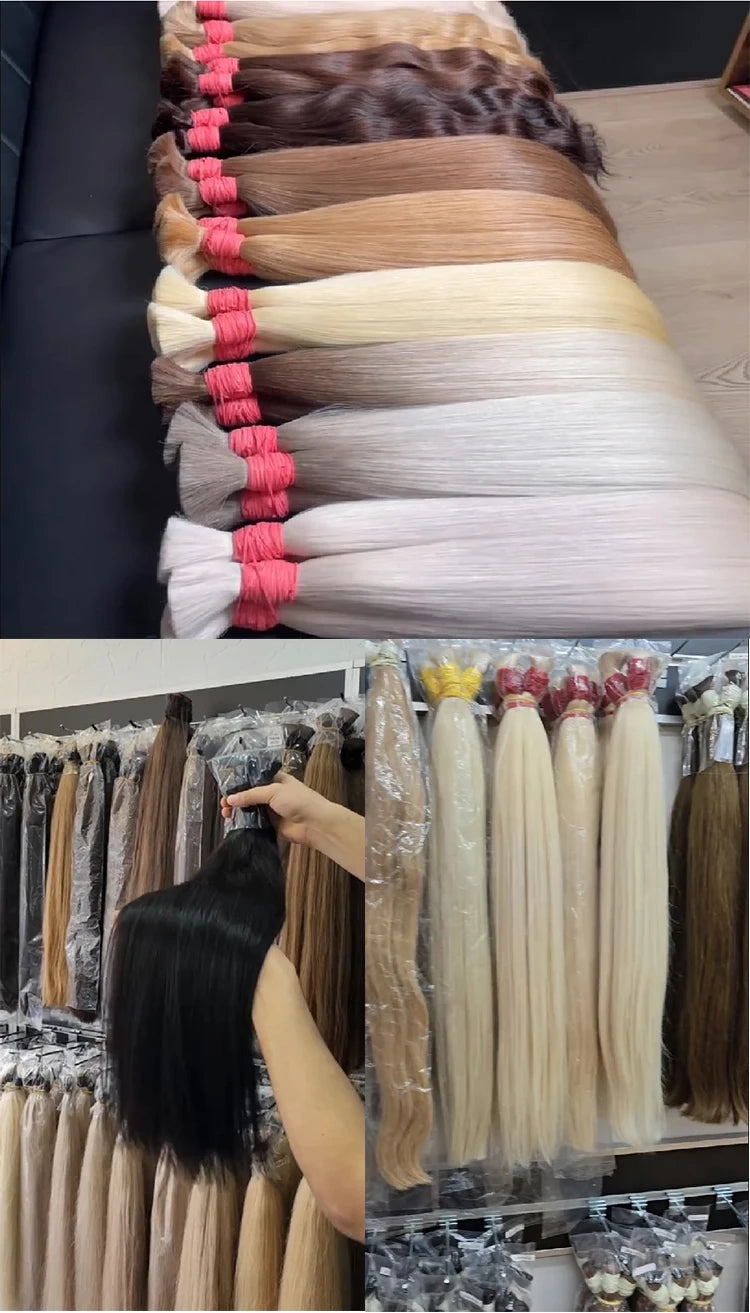 Raw Vietnamese & Indian Straight Human Hair Bundles