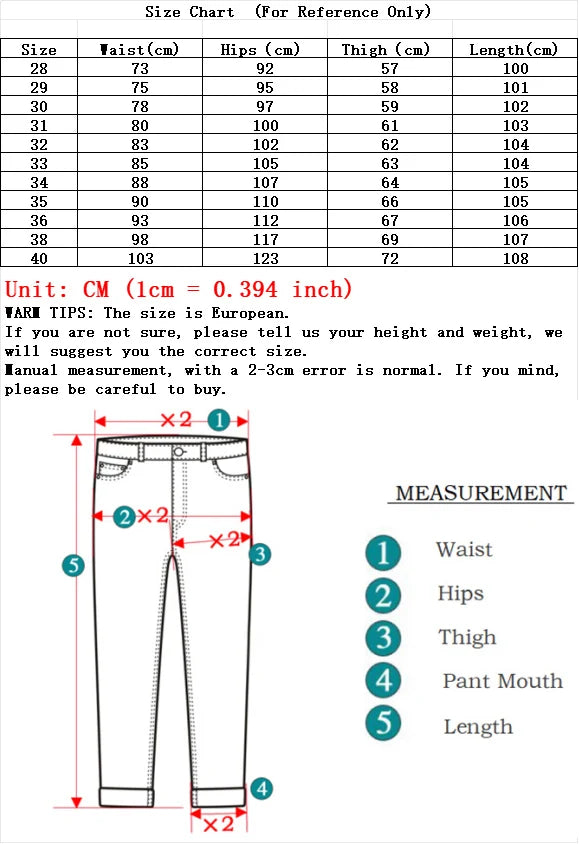 Men's Slim Fit Stretch Straight Jeans