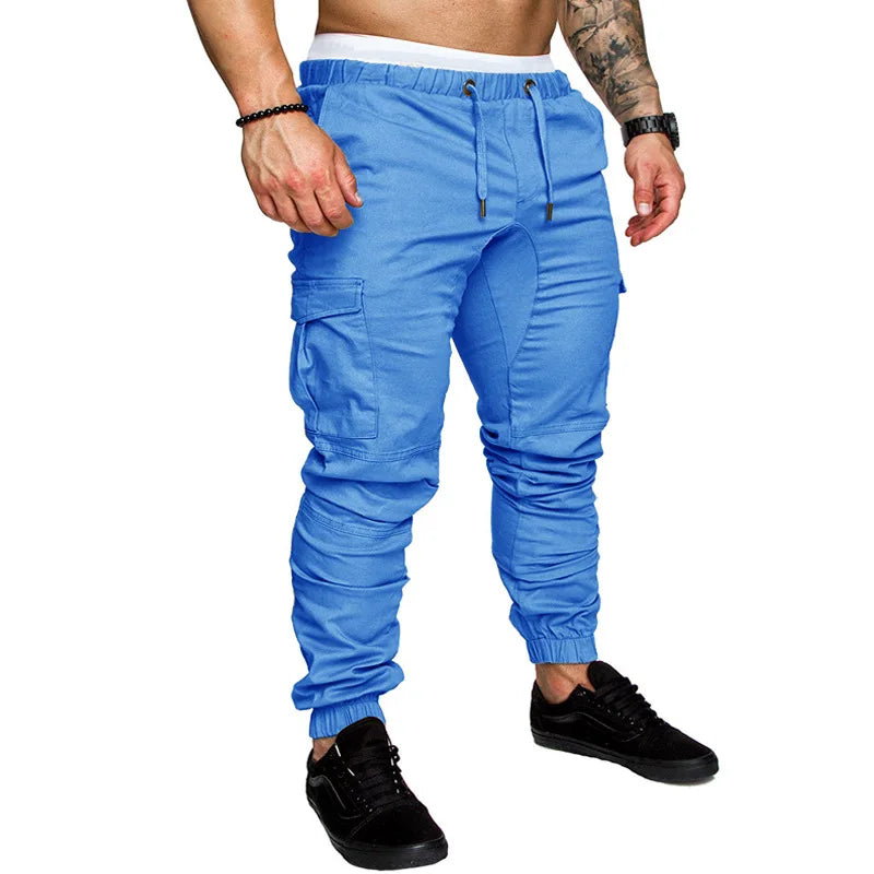 Men's Multi-Pocket Cargo Jogger Pants