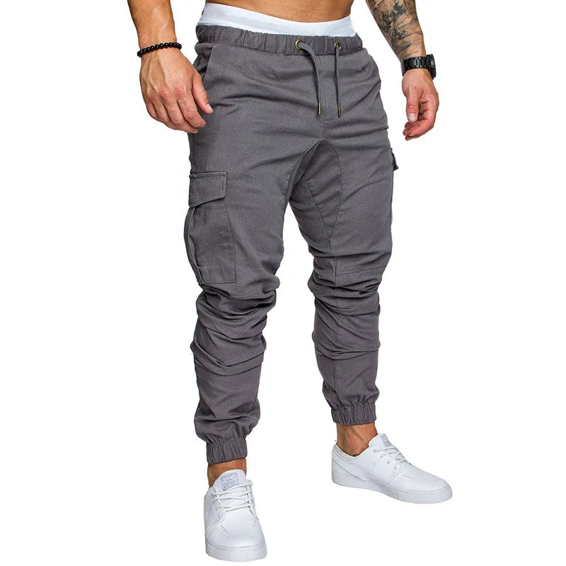 Men's Multi-Pocket Cargo Jogger Pants