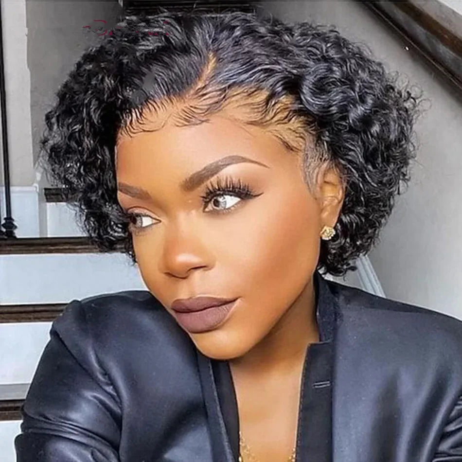 Brazilian Bouncy Curly Human Hair Bundles 6 Inch