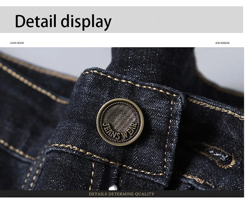 Men’s Slim Fit Stretch Business Jeans