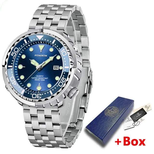 Men's Waterproof Sports Chronograph Watch