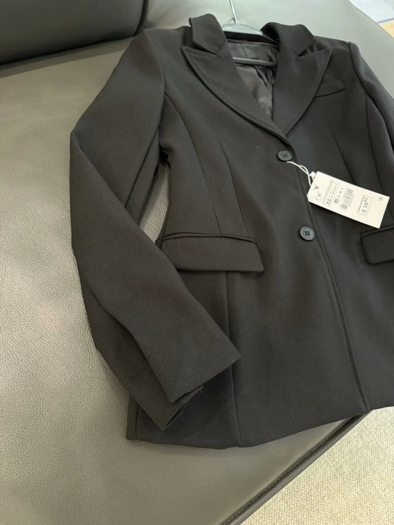 ZW Series Women's Slim Fit Padded Blazer