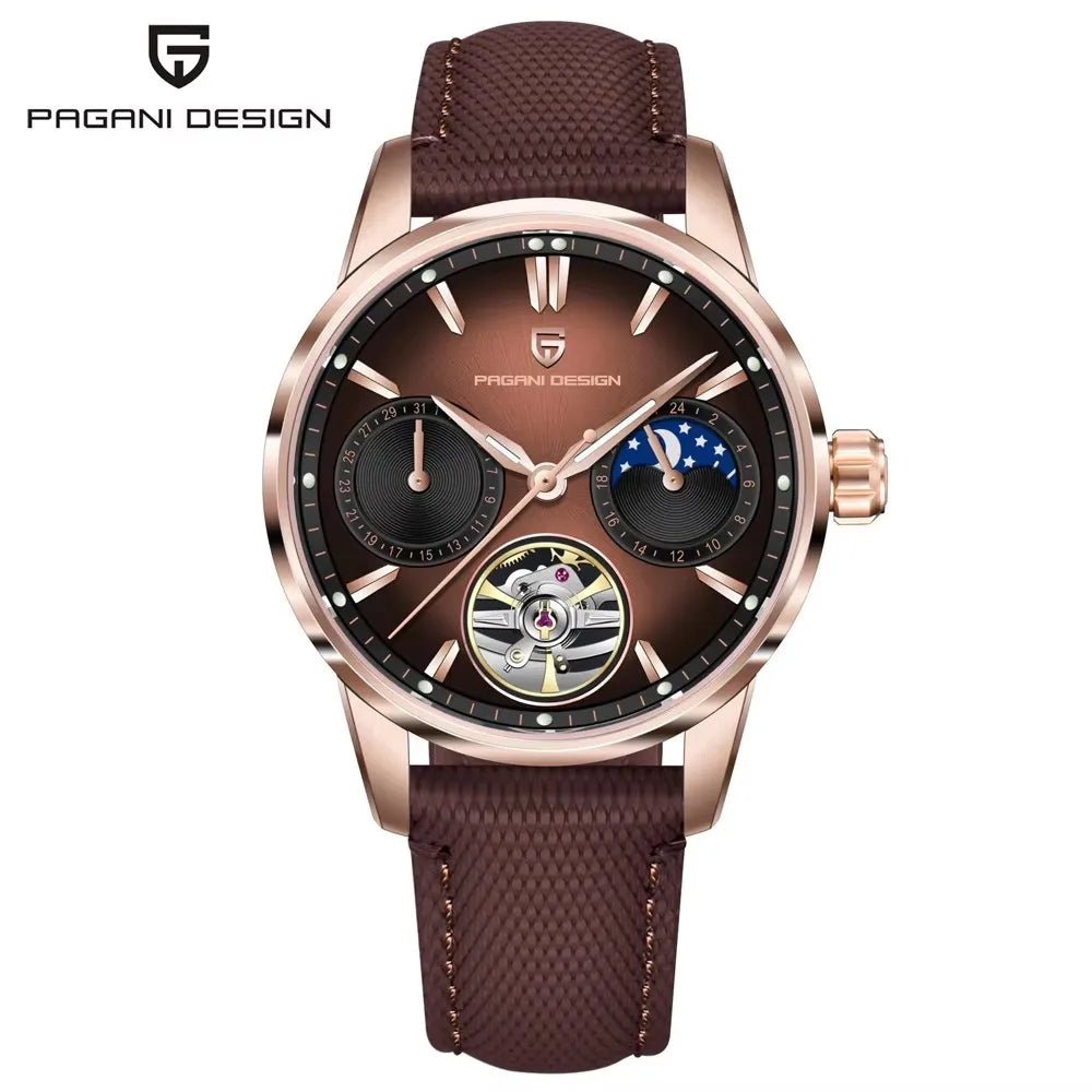 PAGANI DESIGN Tourbillon Moon Phase Watch