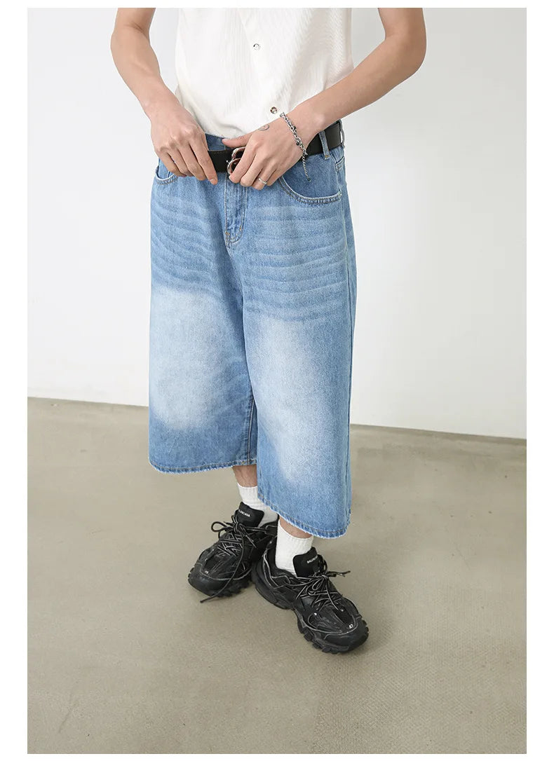 Women's  Washed Denim Shorts