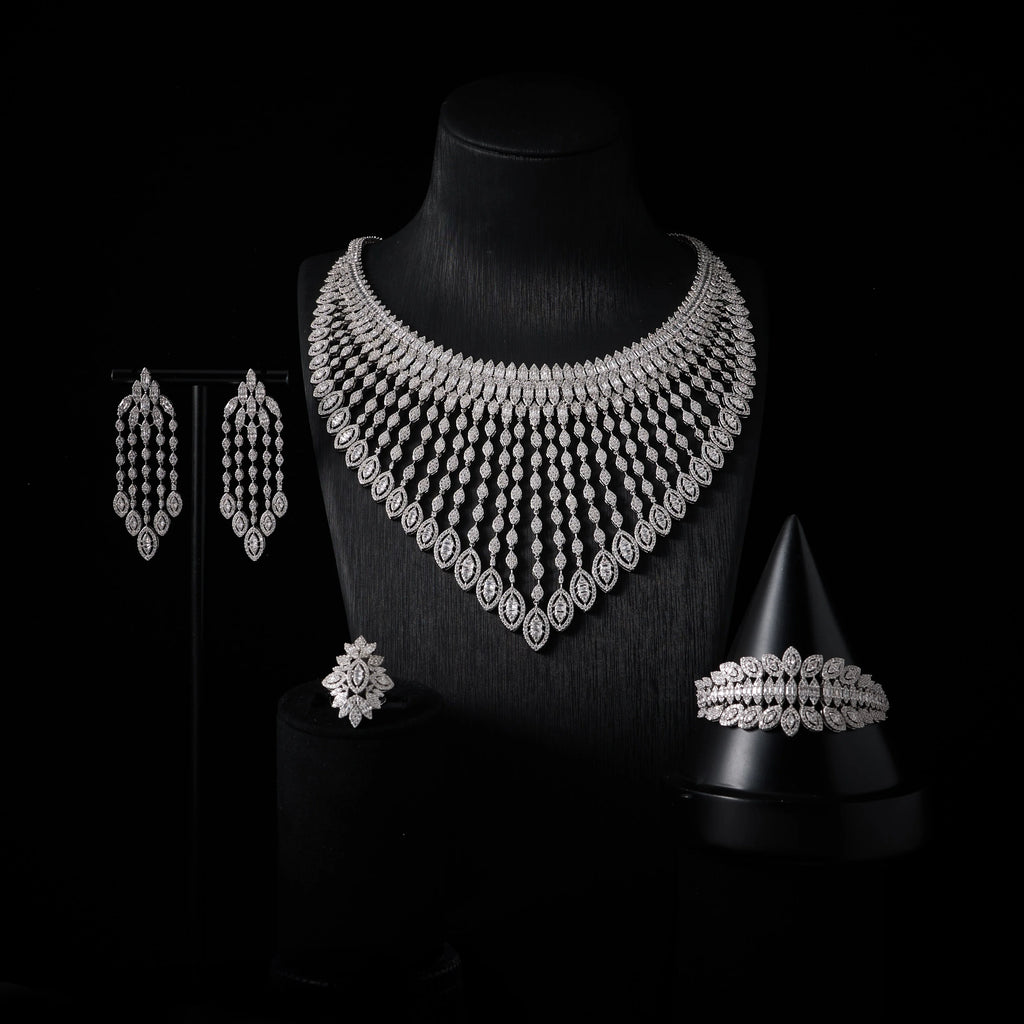 IN JEWELIFE Luxury 2025 African Bridal Jewelry Set for Women