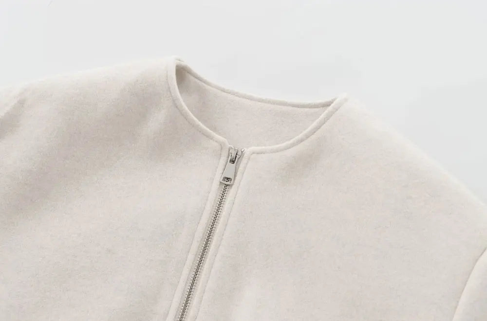 Women's Oversized Soft Bomber Jacket