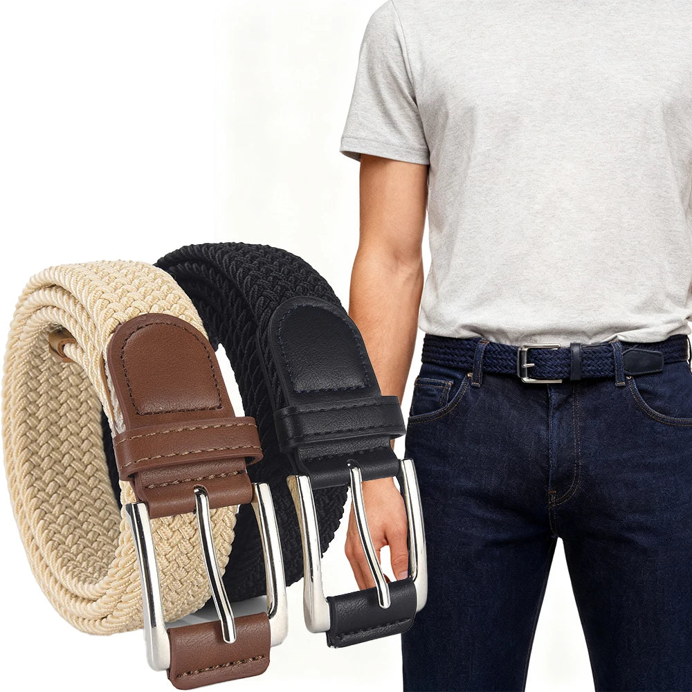 Men's Braided Casual Sports Belt