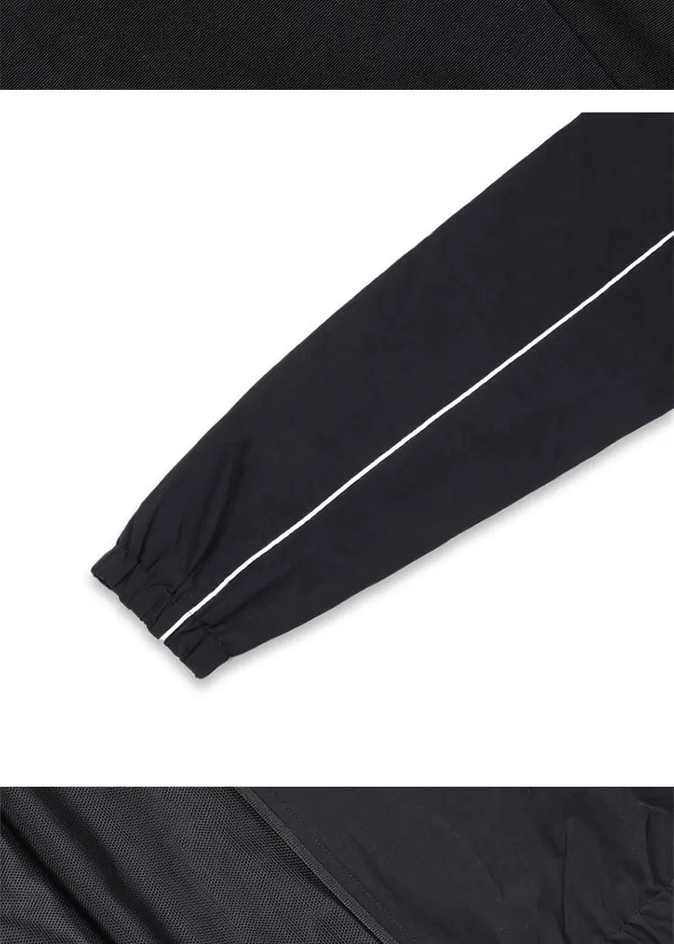 Unisex  Embroidered Windbreaker Jacket