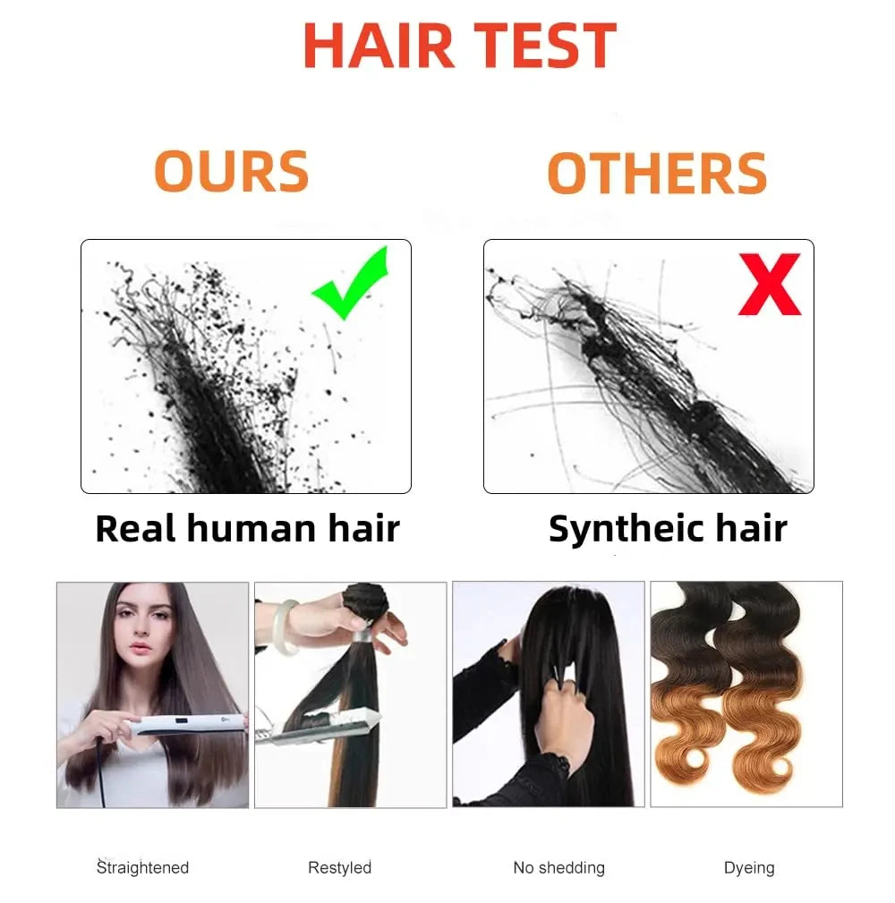 Burmese Curly Human Hair Crochet Extensions