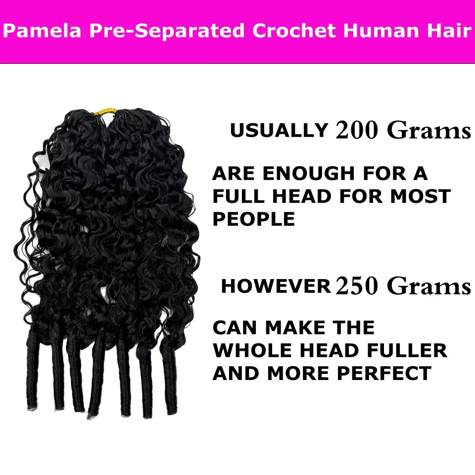 Burmese Curly Pre-Looped Human Hair Extensions