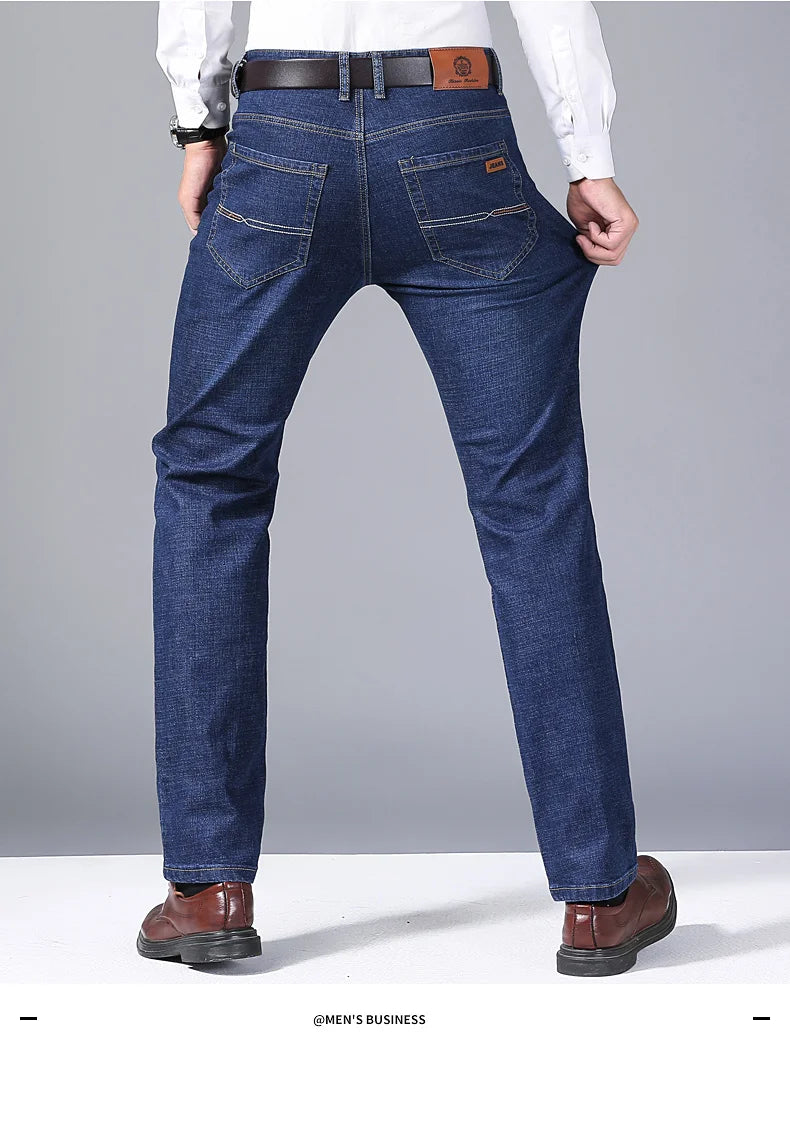 Men’s Slim Fit Stretch Business Jeans