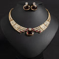 Luxury 2-Piece Necklace & Earrings Jewelry Set