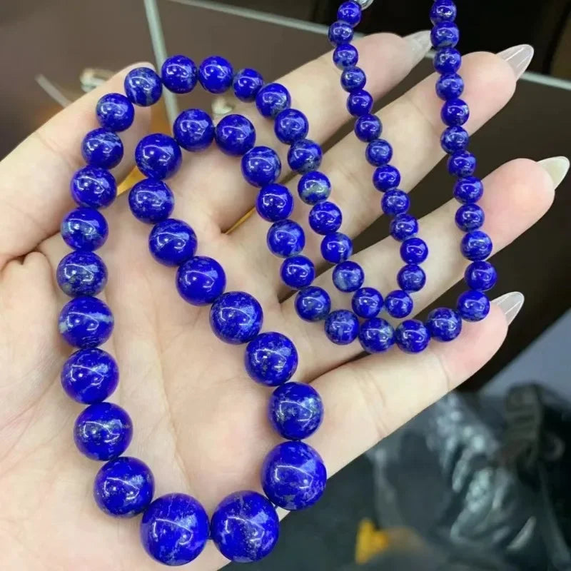 Lapis Lazuli Tower Pendant Chain Necklace