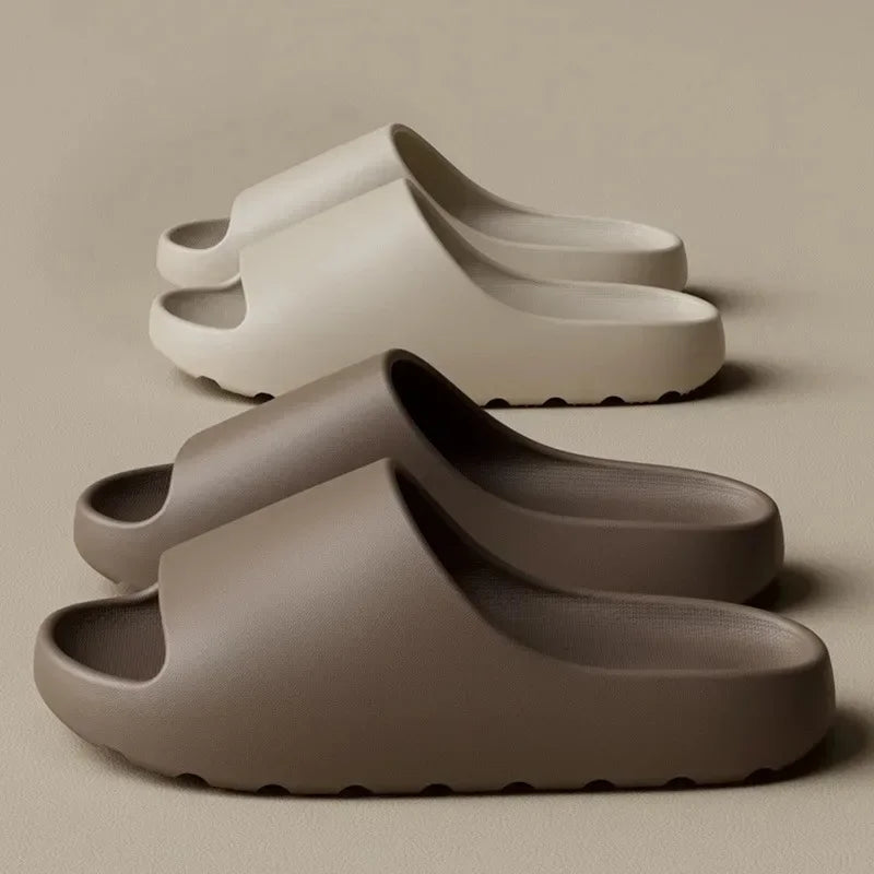 Coconut Slippers Cloud Thick-soled Sandals for Men & Women.