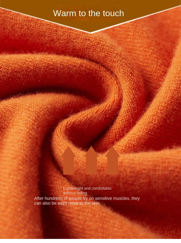 Men's Over sized Cashmere Knit Pullover