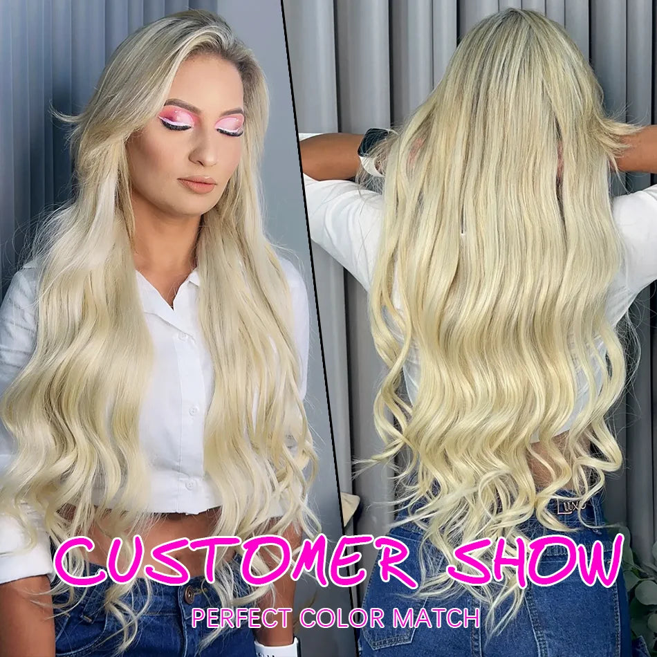 18" Seamless Tape-In Human Hair Extensions