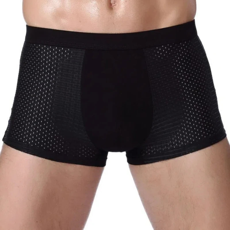 4-Pack Men's Breathable Boxer Briefs
