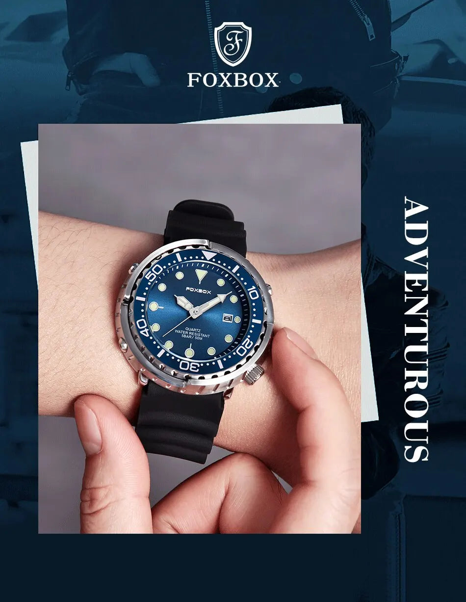 Men's Waterproof Sports Chronograph Watch