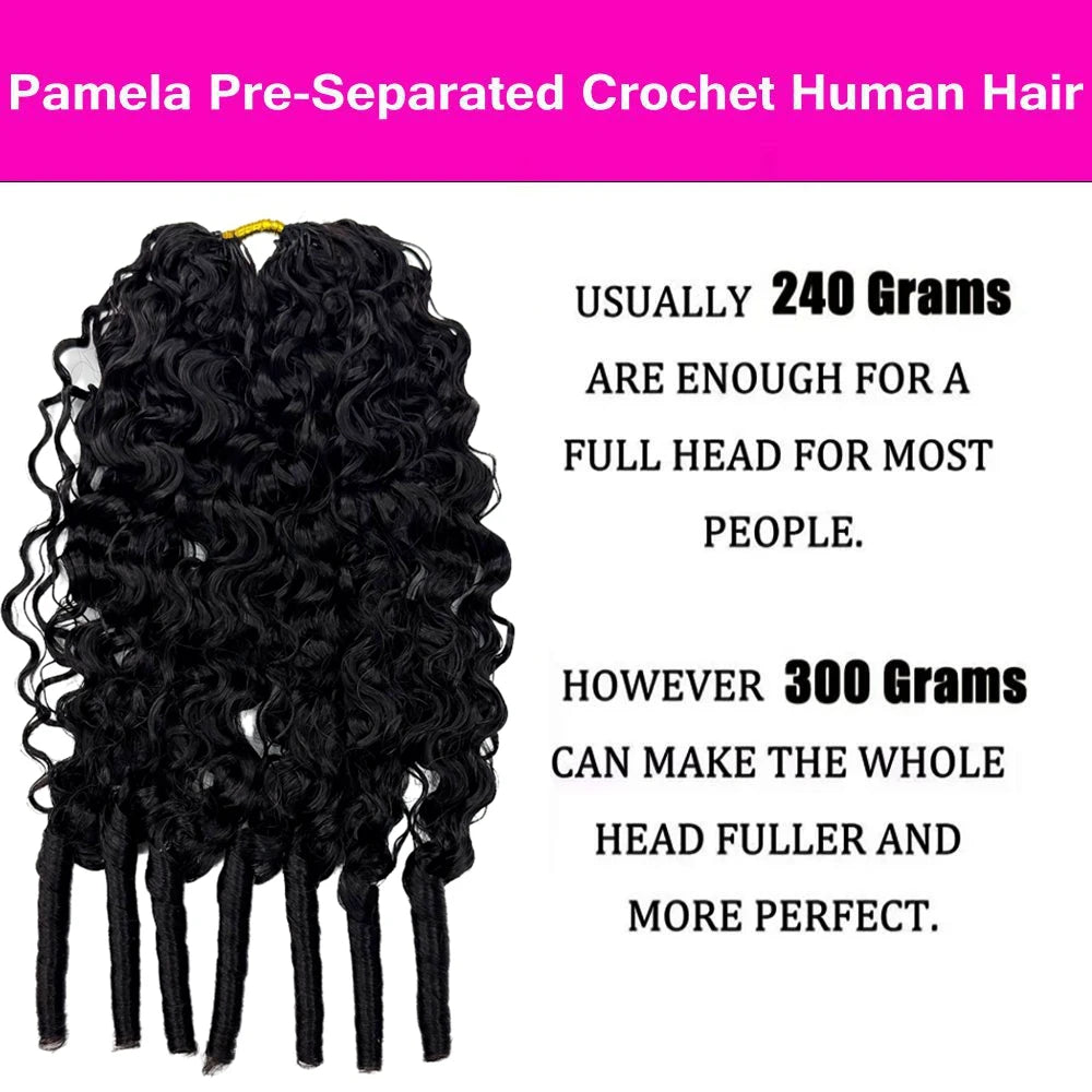 Burmese Curly Pre-Looped Human Hair Extensions