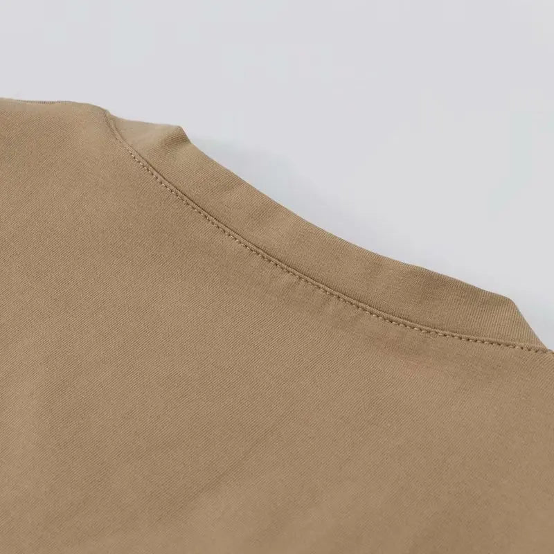 Women's U-Neck Slim Fit Crop Top
