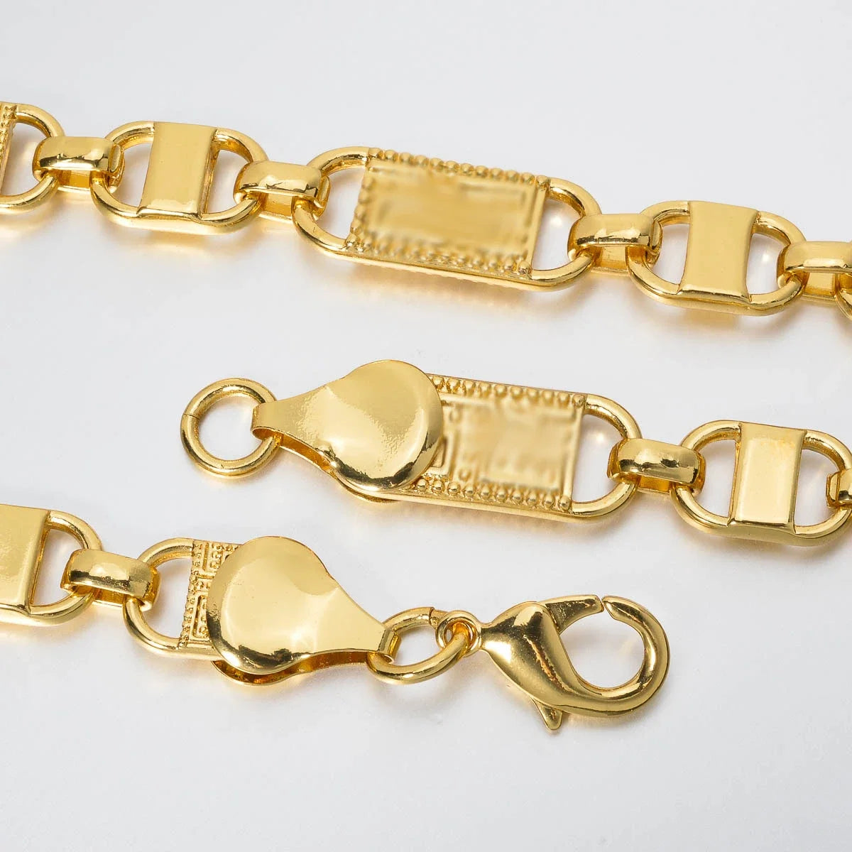 ZEADear Gold Chain Necklace & Bracelet Jewelry Set