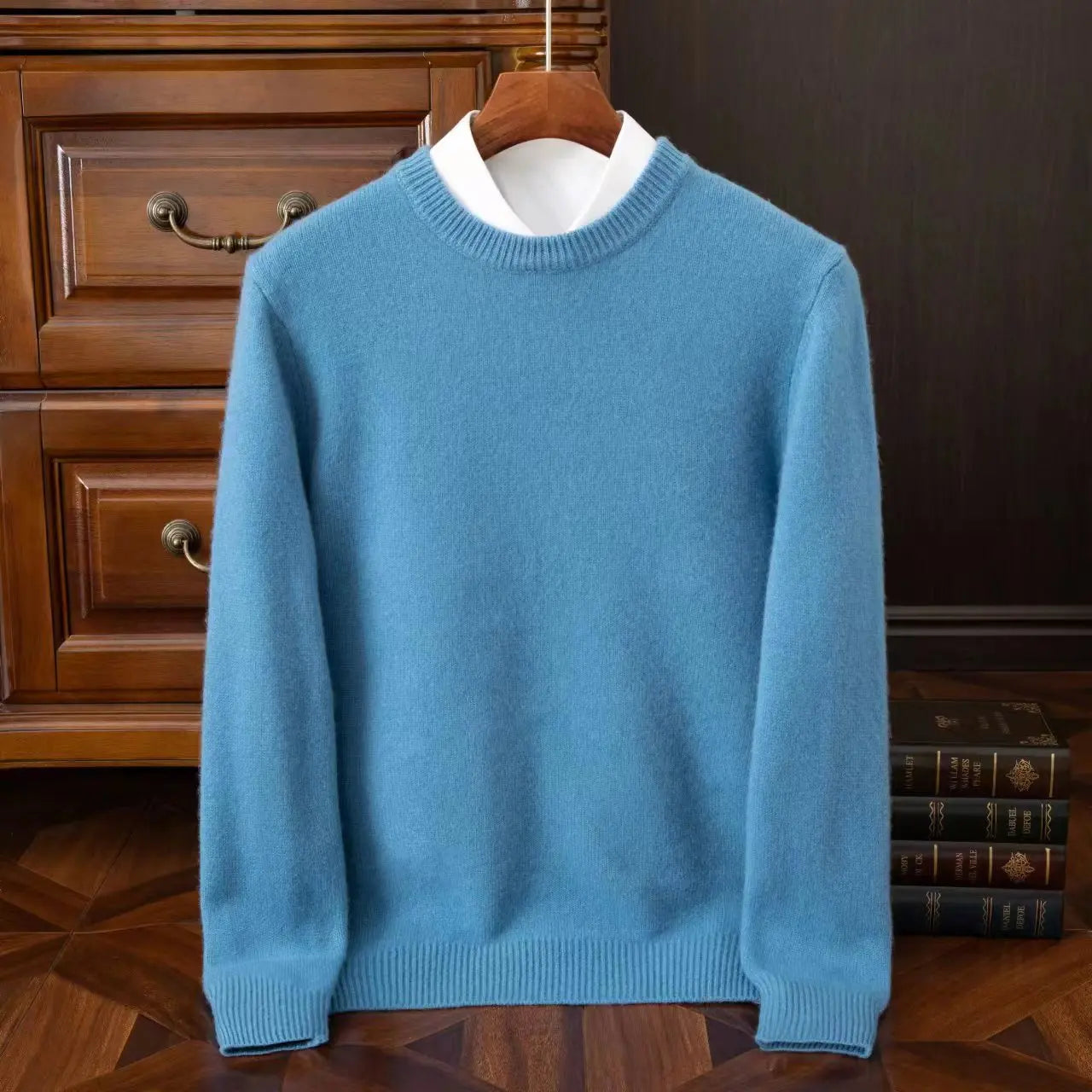 Men's Over sized Cashmere Knit Pullover