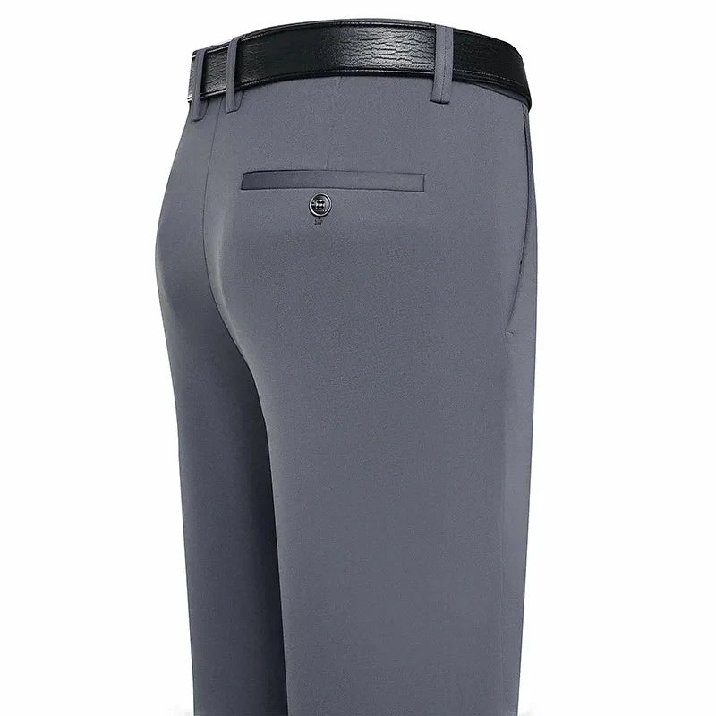 Men's Business Casual Straight Suit Pants